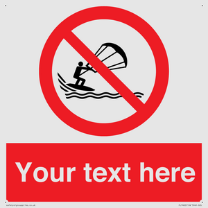 Custom No kite surfing